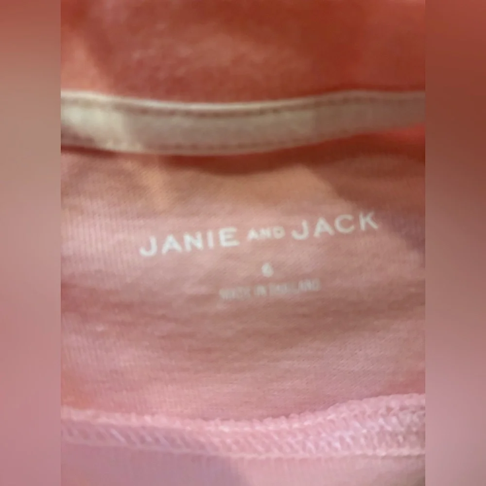 NWT- Janie and Jack Flamingo Pink Tee - Picture 5 of 5